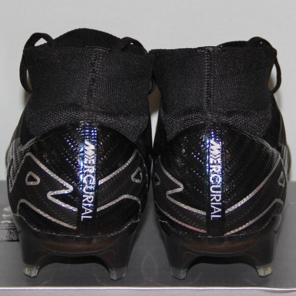 Nike Mercurial Superfly 9 Elite FG Soccer Shadow Pack Mens 6.5 8.5 Black Blue - Picture 6 of 9